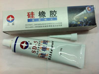 北京三辰单组份室温硫化硅橡胶 SD-5 白色膏状 150g